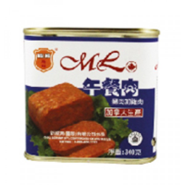 梅林牌(藍罐)猪+雞午餐肉