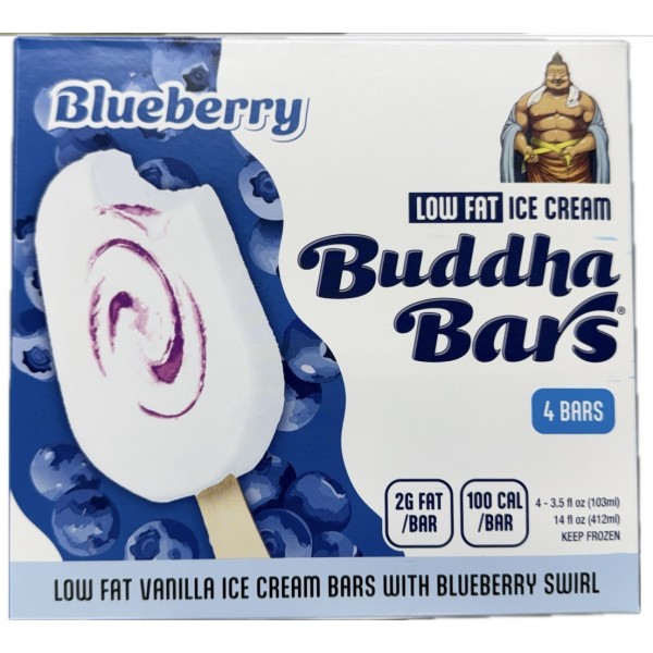 BuddhaBars蓝莓低脂冰淇淋