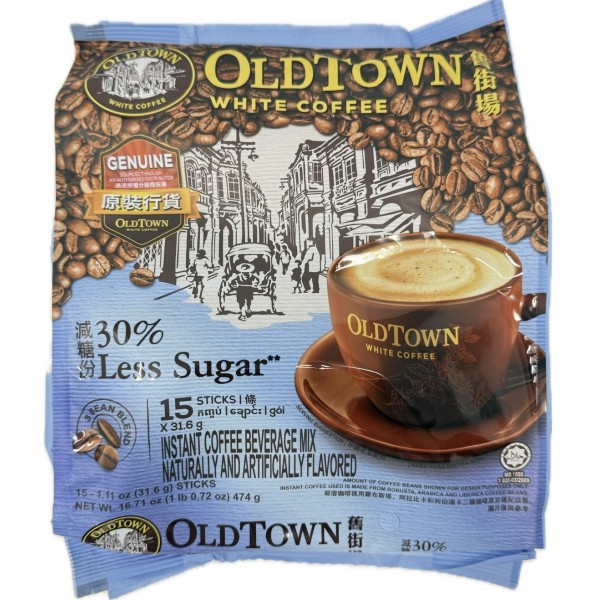 Old Town White Coffee Less Sugar